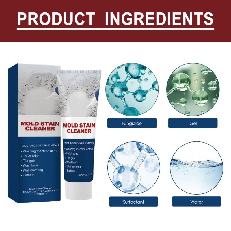 Mould Cleaning Gel Wall Mold Remover Mold Cleaning Gel Bathroom Kitchen Cleaning Effective Mildews Removal Gel Cleaner
