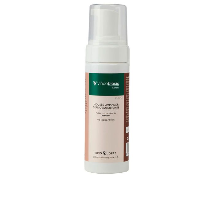 VINCOBIOSE ACNEIC mousse nettoyante dermoéquilibrante 150 ml
