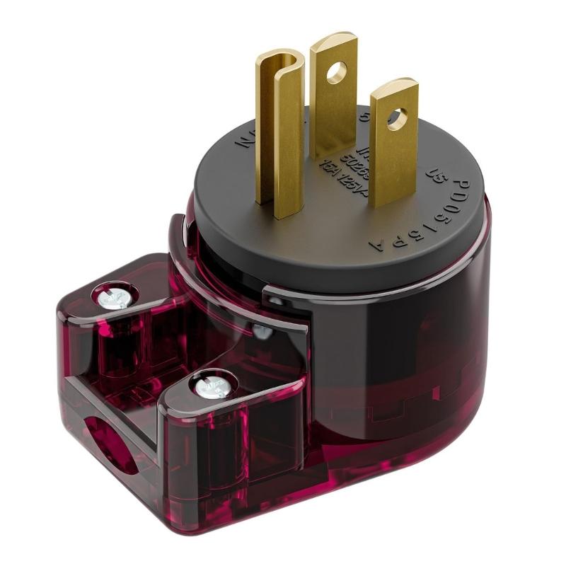 Industrial Strength NEMA 5 15P Male Plugs 15A 125V Flame Retardant Housing With Brasses Contacts For Highly Power Devices