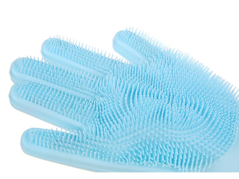 Puppy & Cat Silicone Bath Brush: Gentle Pet Washing Gloves for Golden Retrievers