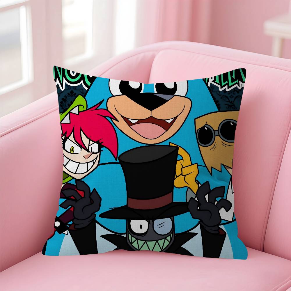 Cartoon Villainous Anime Personalized Picture Text Home Decorative Pillows Household Gifts Xcm