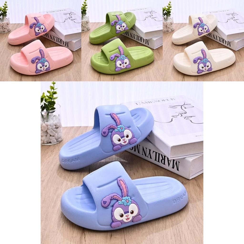 Trendy Cartoon Design Girls Summer Slippers Soft And Durable For Indoor And Outdoor Use