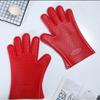 1 Paar Backwerkzeuge, Fünf-Finger-Herz-Silikonhandschuhe, Mikrowellen-Handschuhe, Verbrühschutz, hitzebeständig, zum Kochen, Küchenutensilien, bunte Gadgets