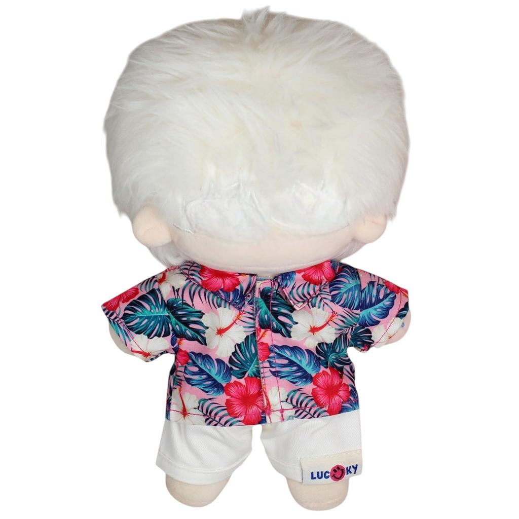 AXLUCE - Plush clothes - Aloha shirt - Plush toy - Clothes - 20cm - Doll (Color B)