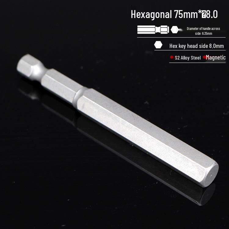 S2 Hexagon Magnetic Impact Driver Bit Set for Electric Screwdrivers