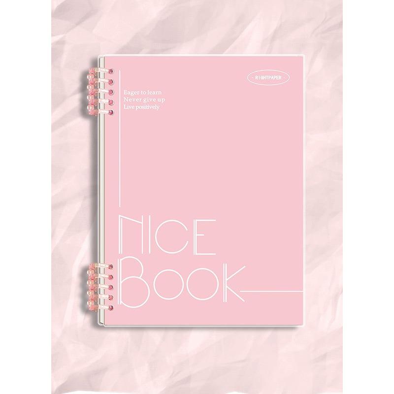 A5 Non-stick Loose-leaf Detachable Notebook Simple Coil Thickened Horizontal Line Postgraduate Entrance Examination Loose-leaf A5 Notepad