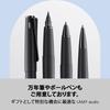 LAMY studio black rollerball pen black rollerball pen with elegant metal body clip line width M includes black rollerball refill LAMY M 63 lx-all - -