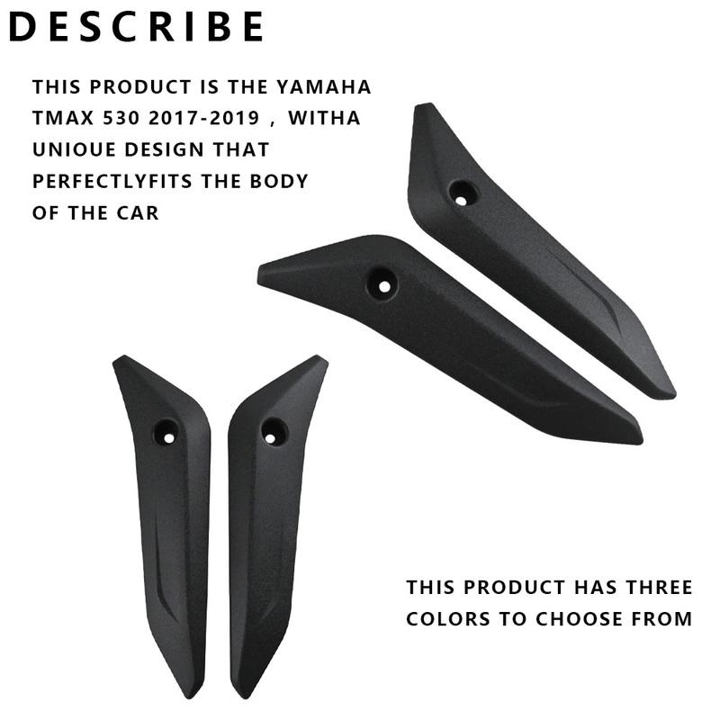 Motorcycle Accessory for YAMAHA TMAX 530 TMAX530 2017- Front Windshield Fairing Windscreen Bracket Protector Cover