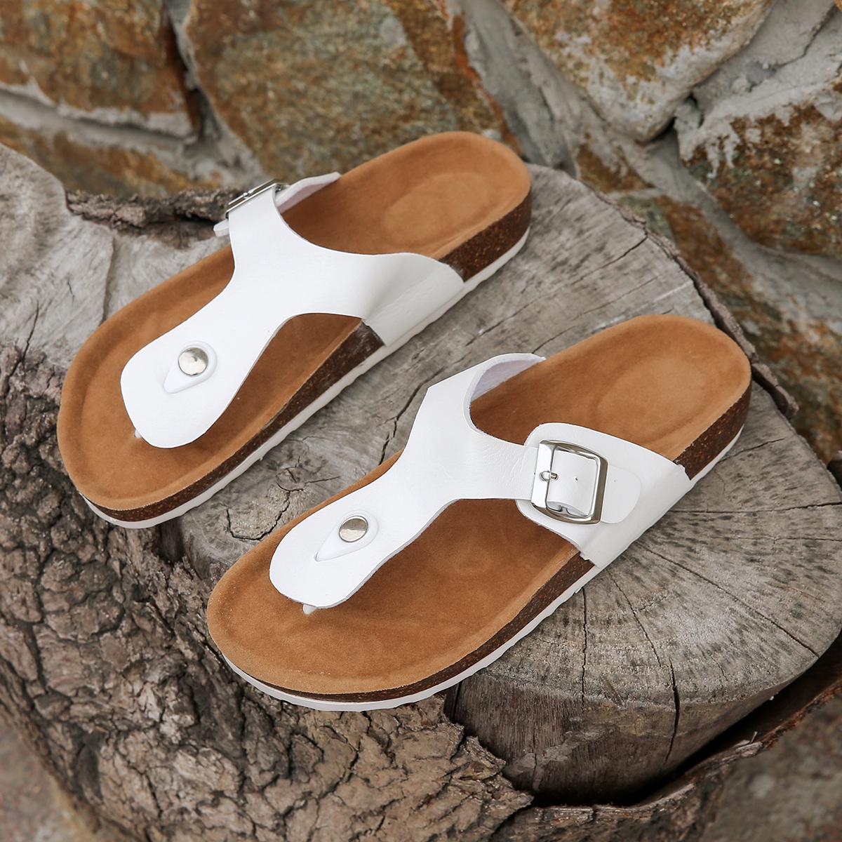 

Модные женские тапочки Повседневные пляжные шлепанцы Женские нескользящие сандалии Тренд Обувь без застежек Сексуальные модные тапочки Новые летние шлепанцы Женские 35 белый