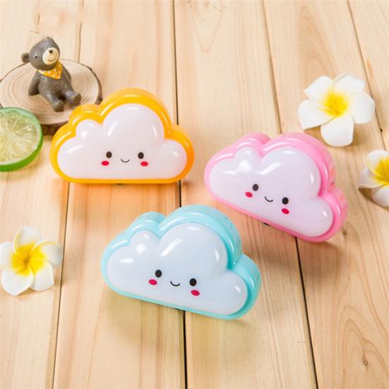 Cartoon Cloud Energy-saving LED Night Light US Plug Bedside Lamp Home Decor