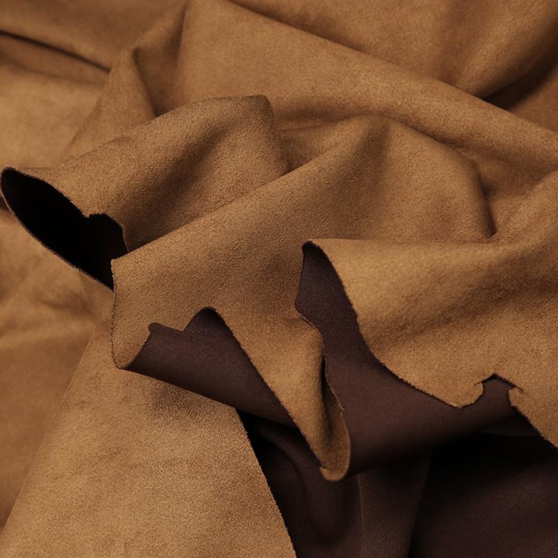 High-grade Brushed Suede Fabric By The Meter for Clothes Coats Jackets Sewing Winter Micro Elastic Plain Soft Cloth Smooth Drape