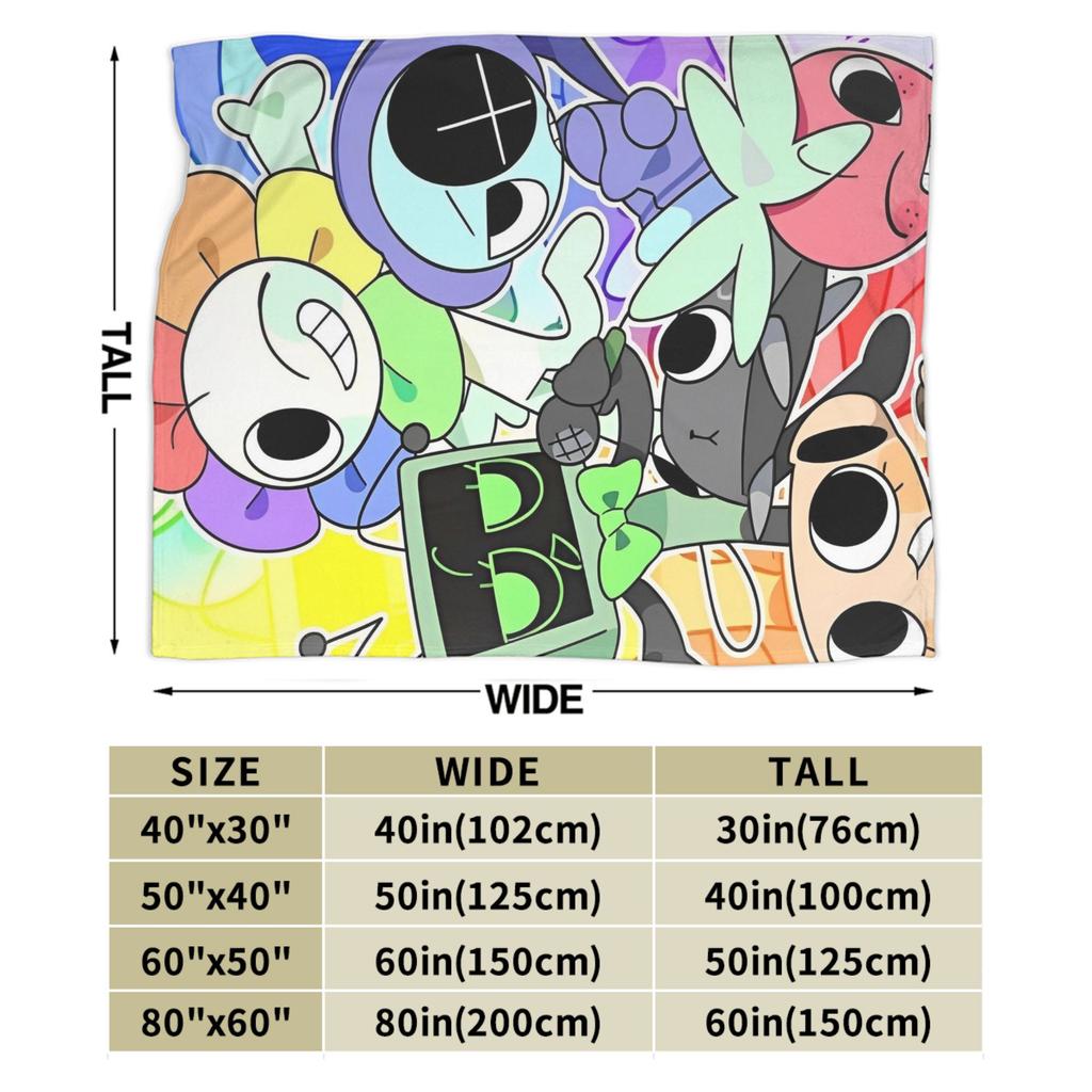 Dandys World Coperta Morbida Cartone Animato Coperte Personalizzate per la Casa 125*100cm Copriletto