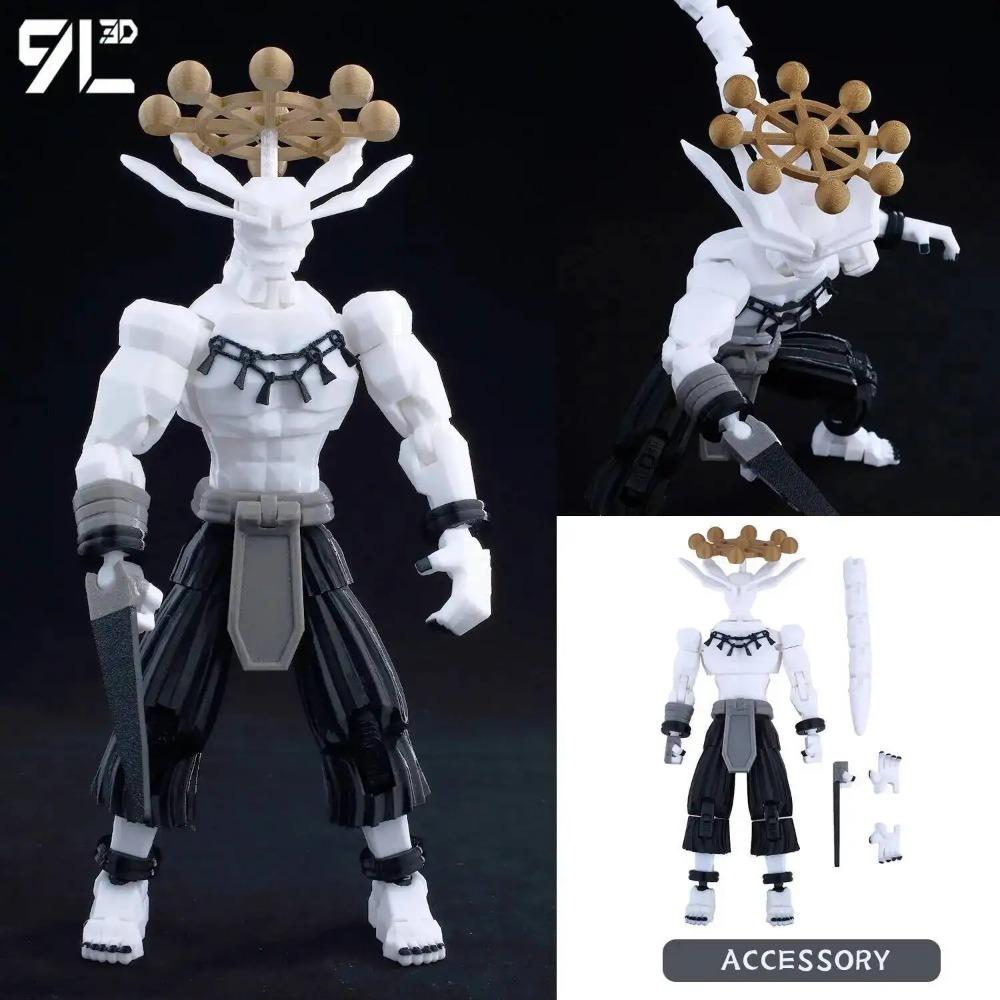 9L Impreso en 3D Anime Jujutsu Kaisen Sukuna Lucky13 Maniquí 13 Cambiaformas Móviles T13 Figuras de Acción Maniquí Juguetes para Coleccionistas
