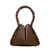 Braided Shoulder Messenger Bag Simple Triangle 2024 Fashion Small Tote Bag Female Handbags And Purses Travel Bags MIT