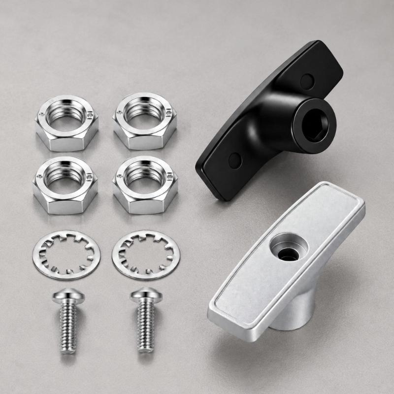 Motorhome Waste Tank Valves Drain Handle Repair Kit for Replacing Damaged Handles and Restoring Manual Gate Operation