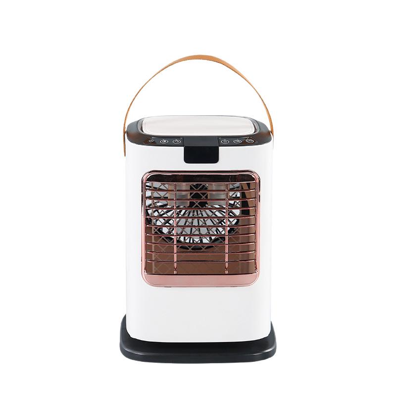 Second Generation Portable Mini Cooling & Humidifying Fan with Negative Ion Desktop Feature