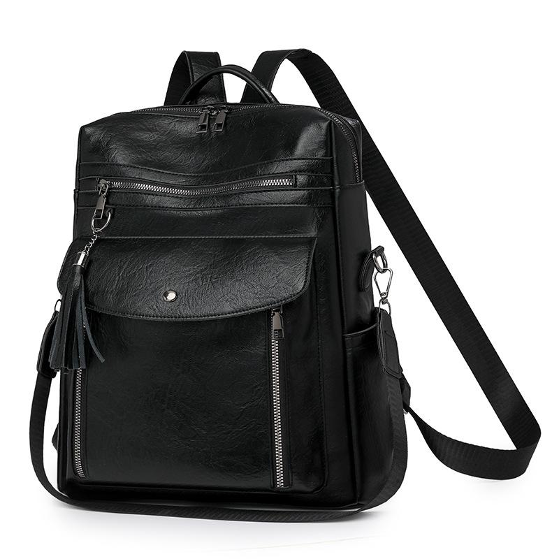 Ladies' Backpack Simple and Fashionable Large-capacity Travel Backpack Women's Backpack