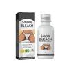 Adrohai Snow Bleach Creme Clareador Corporal Ideal para Pele Negra & Áreas Íntimas Perfeito para Homens & Mulheres Clareamento da Linha do Biquíni Snow Bleach Cream Inst