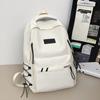 Schoolbag Children Girls Primary School Junior High School Solid Color College Student Backpack