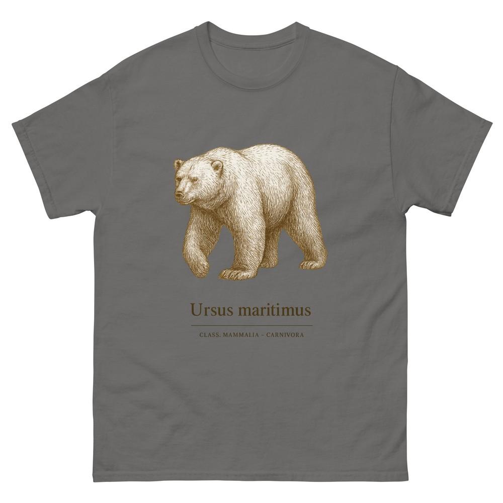 

Vintage Polar Bear T-Shirt Ursus Maritimus Retro Animal Illustration Tee 2XL