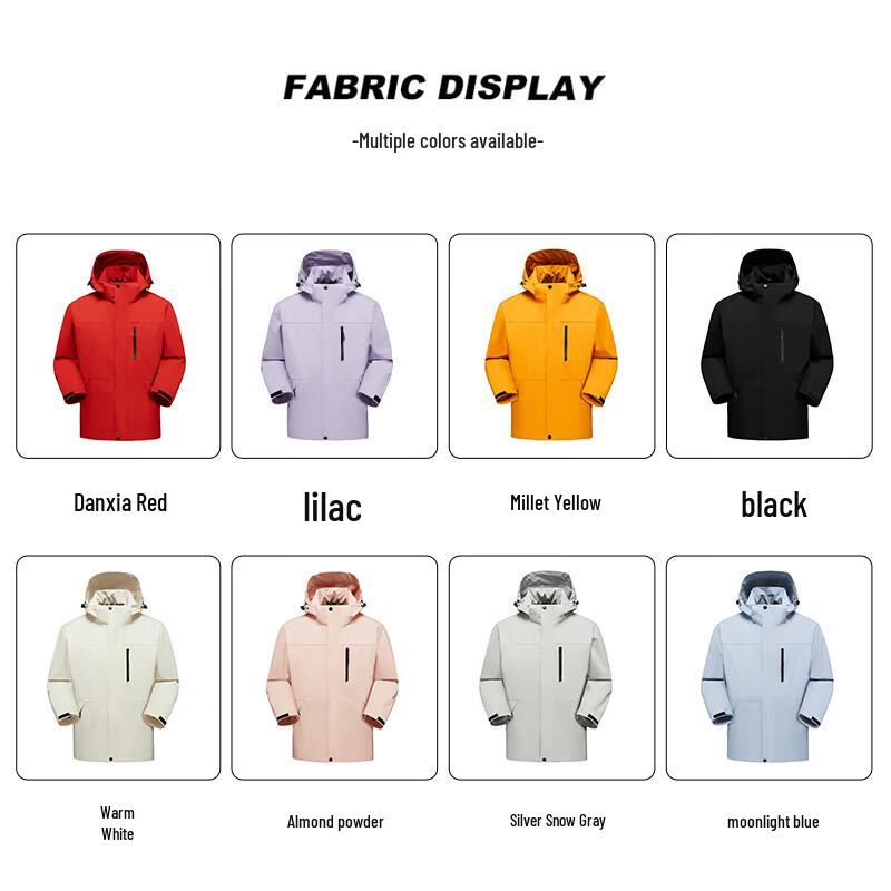 MEDE Men's Workwear Hooded Windproof Jacket