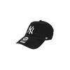 47 Cap New York Yankees Clean Up NY Logo Cap - Men's & Ladies' Low-profile Cap - MLB New York Yankees - Black X White