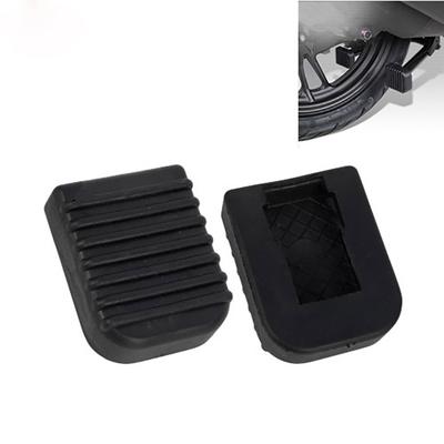 Motorcycle Footrest Soft Rubber Pad Scooter Footrest Base Plate Anti-slip Base Motorcycle Base Bracket Extension Foot