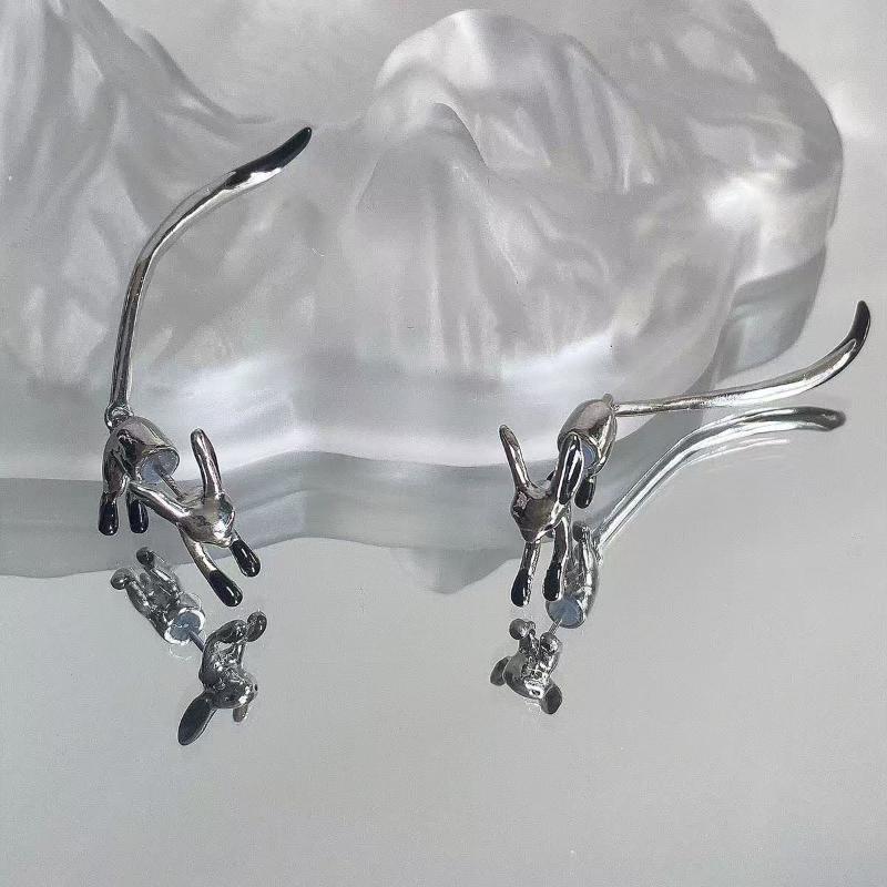 Fox Earrings Jewelry Ear Elegant Earbob Dangle Lightweight Comfortable Ear Alloy Earring Pendants Women Girls Gift