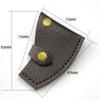 PU Leather Knife Case Axe Head Knife Sheath Outdoor  Knife Cover Leather Knife Sheath Accessories  DIY Tool Bag  for Knife