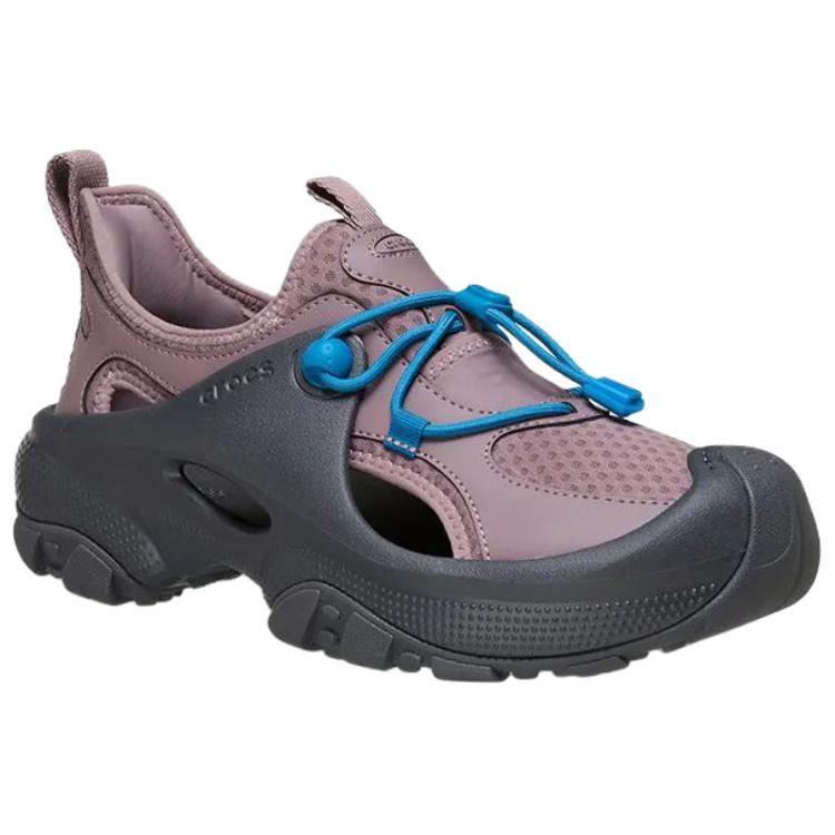 Crocs Abriebfeste Flusswanderungsschuhe Unisex Schwarz Sandgrau 212836-0LD