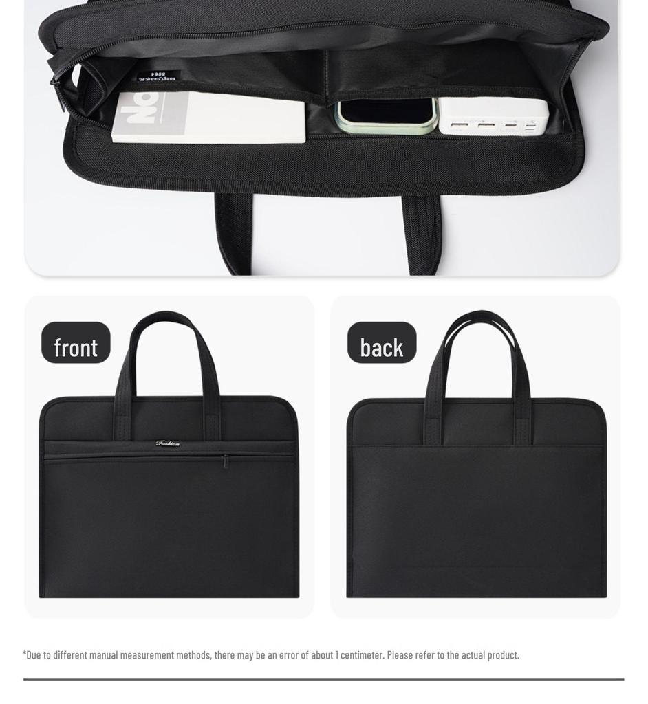 Large Capacity Oxford Cloth Business Briefcase for Men - Document & Laptop Bag with Custom Logo