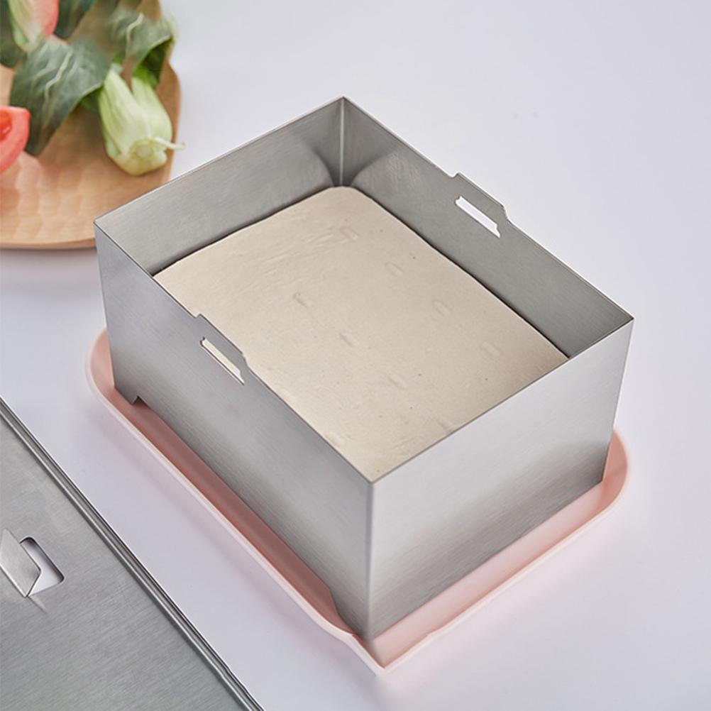 Robustní nerezový lis na formy na tofu Forma na tofu Forma pro domácnost Kuchyňský nástroj Praktický výrobník, který lze omýt