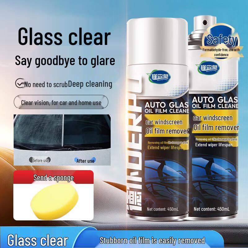 Automotive Glass Oil Film Remover
