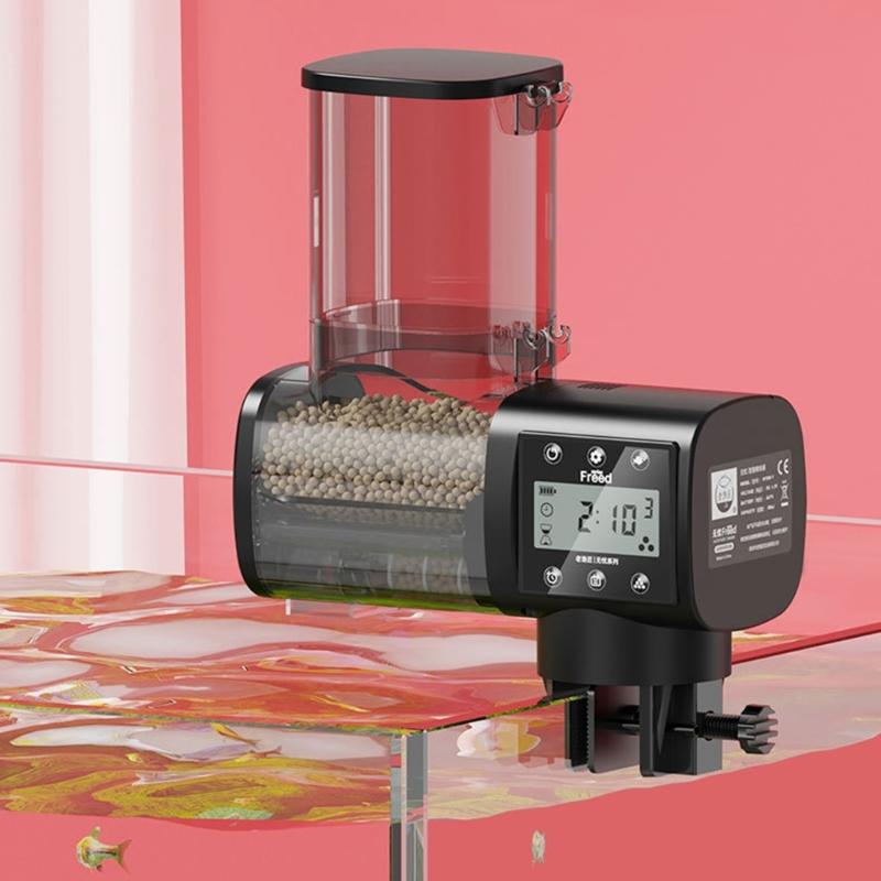 Fish Feeder Automatic Dispenser Timing Automatic Fish Feeder For Aquariums Fishtank Automatic Feeder for Travel