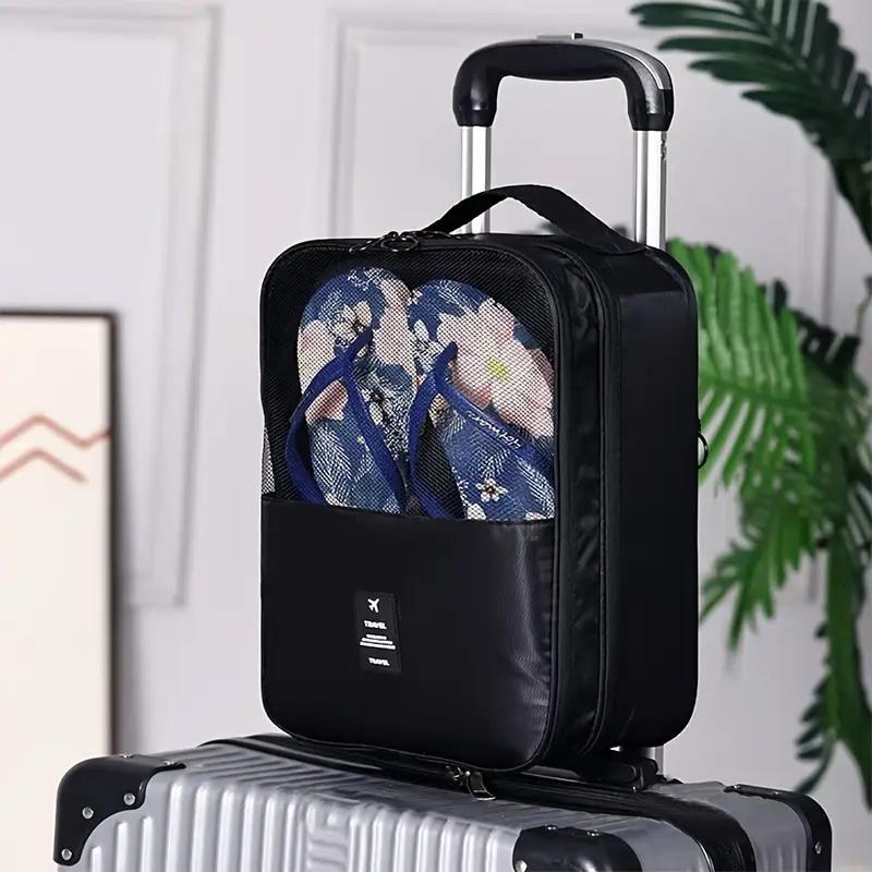 Сумки для обуви - Вмещает 3 пары обуви Предметы первой необходимости для путешествий для ручной клади в самолете чёрный 783₽