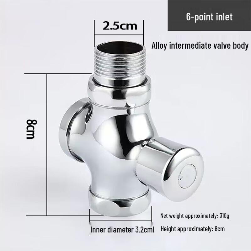 Squat Toilet Press Flush Valve