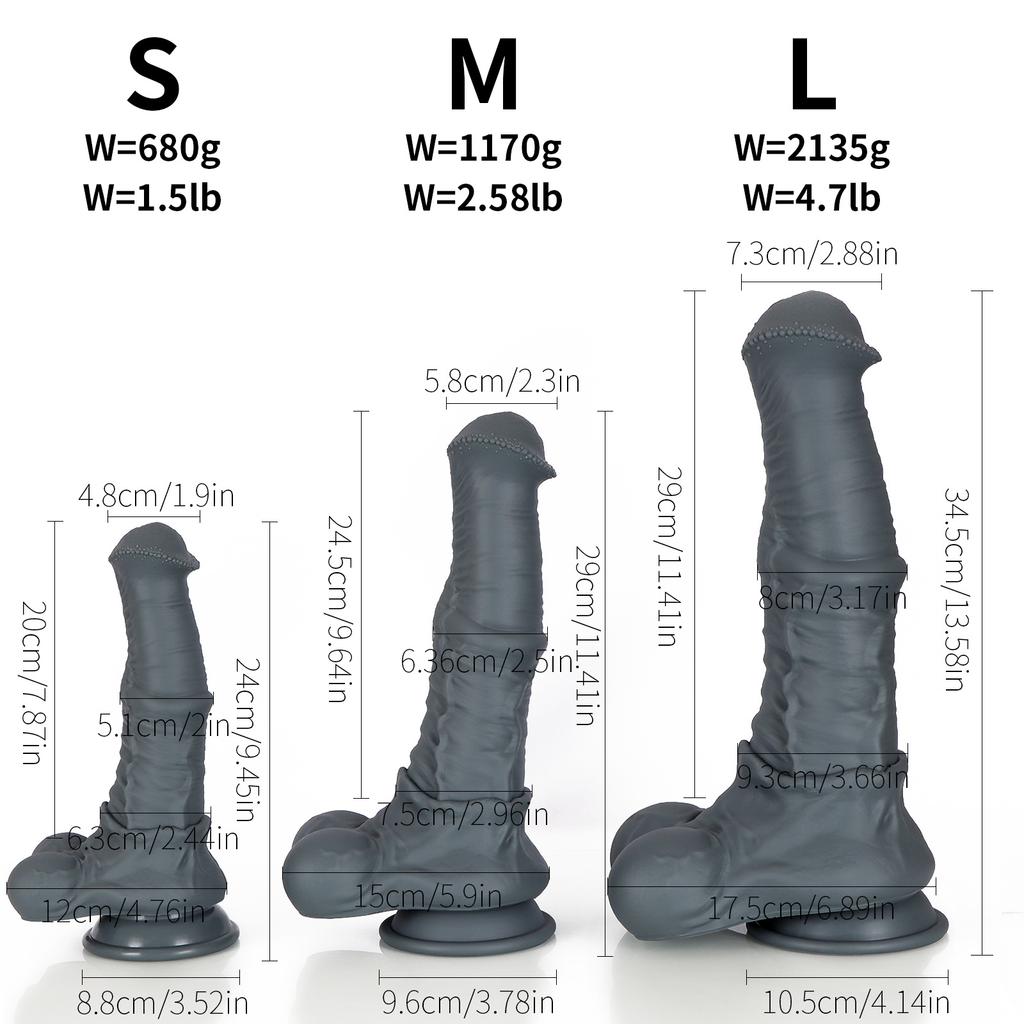 Silicone Extra Long Anal Plug Dildo Sex Toy Masturbator for Men and Women Strap On Penis Realistic Dick BDSM