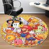 1pc Mario Characters Office Round Area Rug, Under Office Chairs Bedroom Living Room Home Decor  A1016267