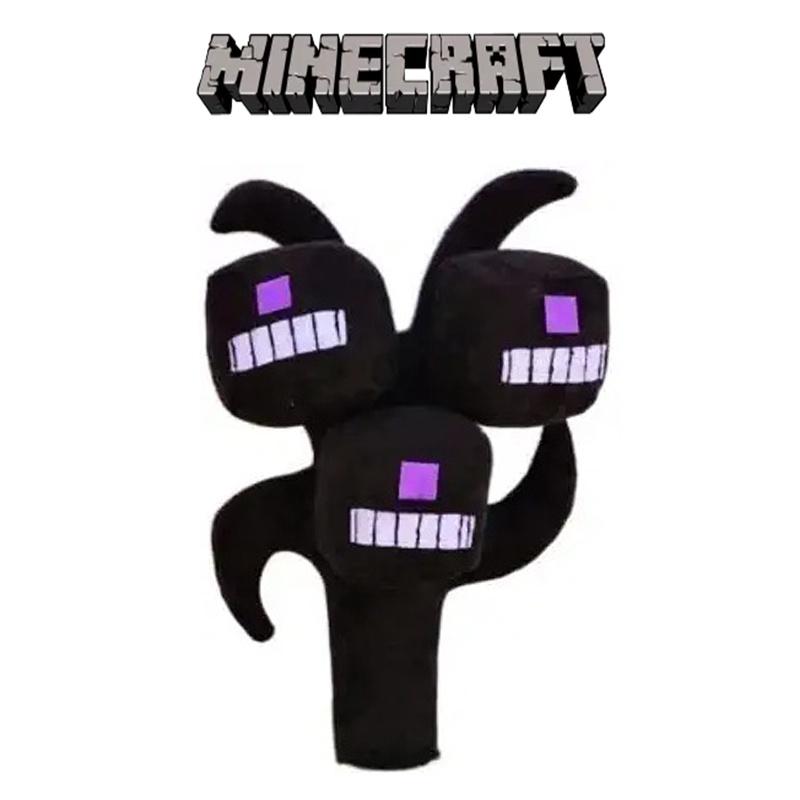 Storm Minecraft Wither Plush Toy Stuffed Animal Doll Kids Birthday Gift Xmas