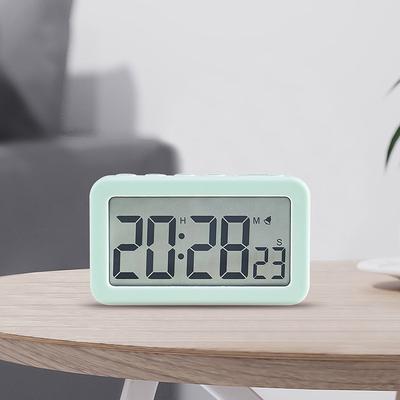 New LCD Simple Children Electronic Clock Student Desktop Timer Alarm Clock Multifunctional Clock Room Decoration