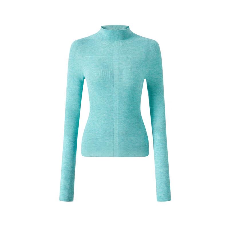 JZ Annakol Women's Seamless Cashmere Blend High-Neck Pullover Sweater