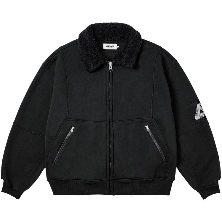 Palace P-15 Flight Jacket Black Unisex Outerwear P25JK135