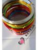 Colored 3.0mm x 5m Anodized Aluminum Wire for Handmade Bicycle Weaving and DIY Modeling