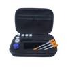 Daily Carry Insulin Supply Storage Case with Hard Shell, Inner Pocket and Insert Layout for Home and Travel Use