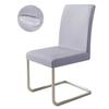 Elastic Waterproof Chair Cover Plain Spandex Dining Room Seat Cover Chair Protector for Restaurant Kitchen Banquet Seat Case