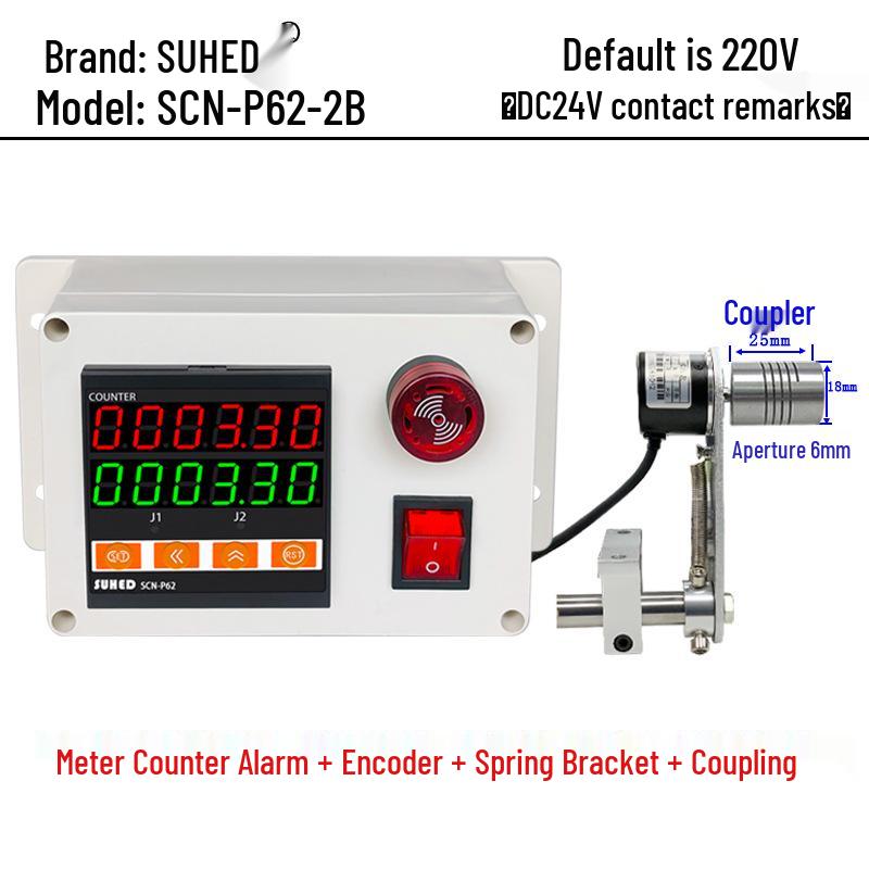 Intelligent Digital Display High-Precision Roller Encoder Edge Banding Machine Odometer Counter (Fully Automatic)