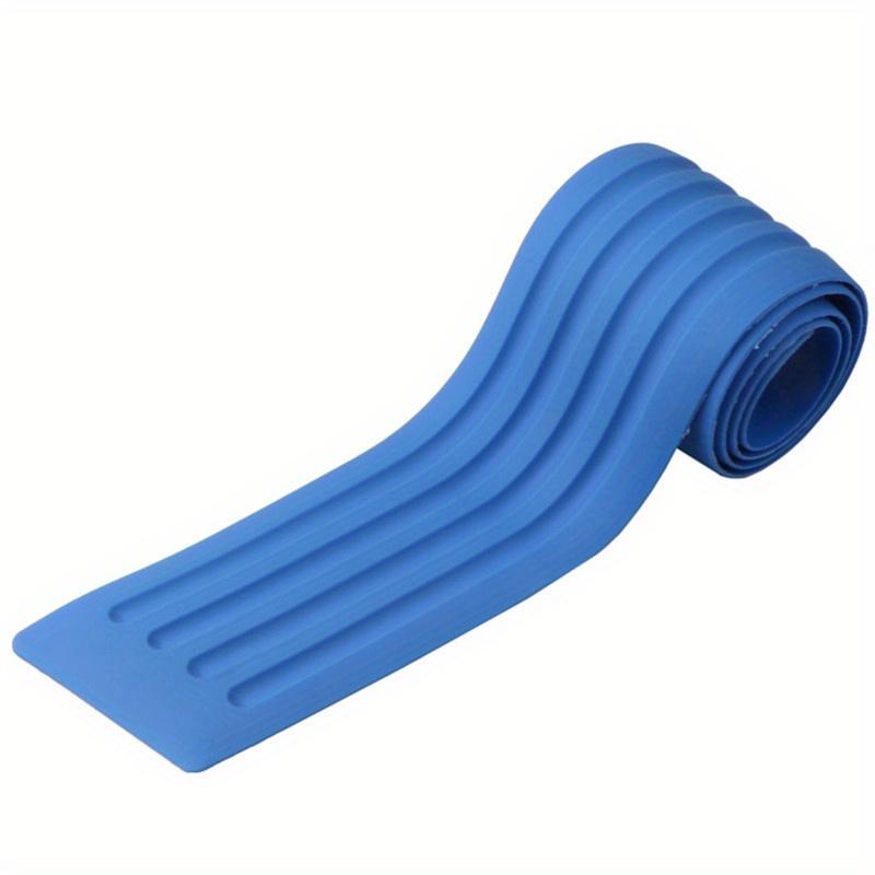 1PC 90CM Car Trunk Protection Strip Bumper Anti-collision Anti-rub Rubber Strip Tail Door Decorative Threshold Rear Guard Plate