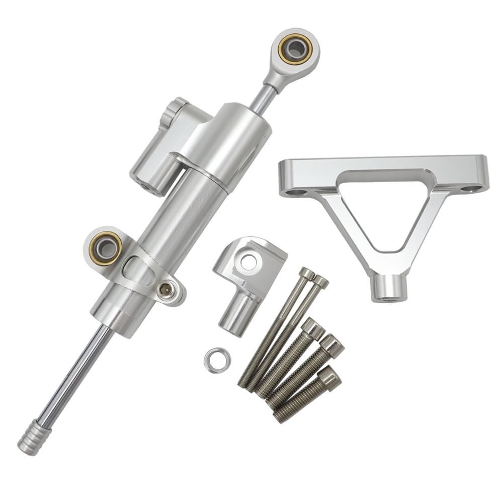 Motorcycle Steering Damper Stabilizer & Bracket For KAWASAKI ZX6R ZX-6R 2007 2008 07 08