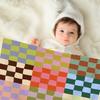 Colorful Checkered  Blanket  Soft Flannel Throw for Adult Kid Dog  Cozy Gift Blanket for Girls
