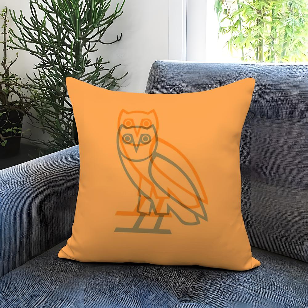Luxury O-OvO O-OWLS Cushion Cover Comfortable Reversible Pillow Cover Ideal for Car Sofa Bedroom & Beyond